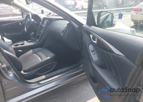 2018 Infiniti Q50 Luxe/Sport from USA, damaged, VIN JN1EV7AR6JM442422